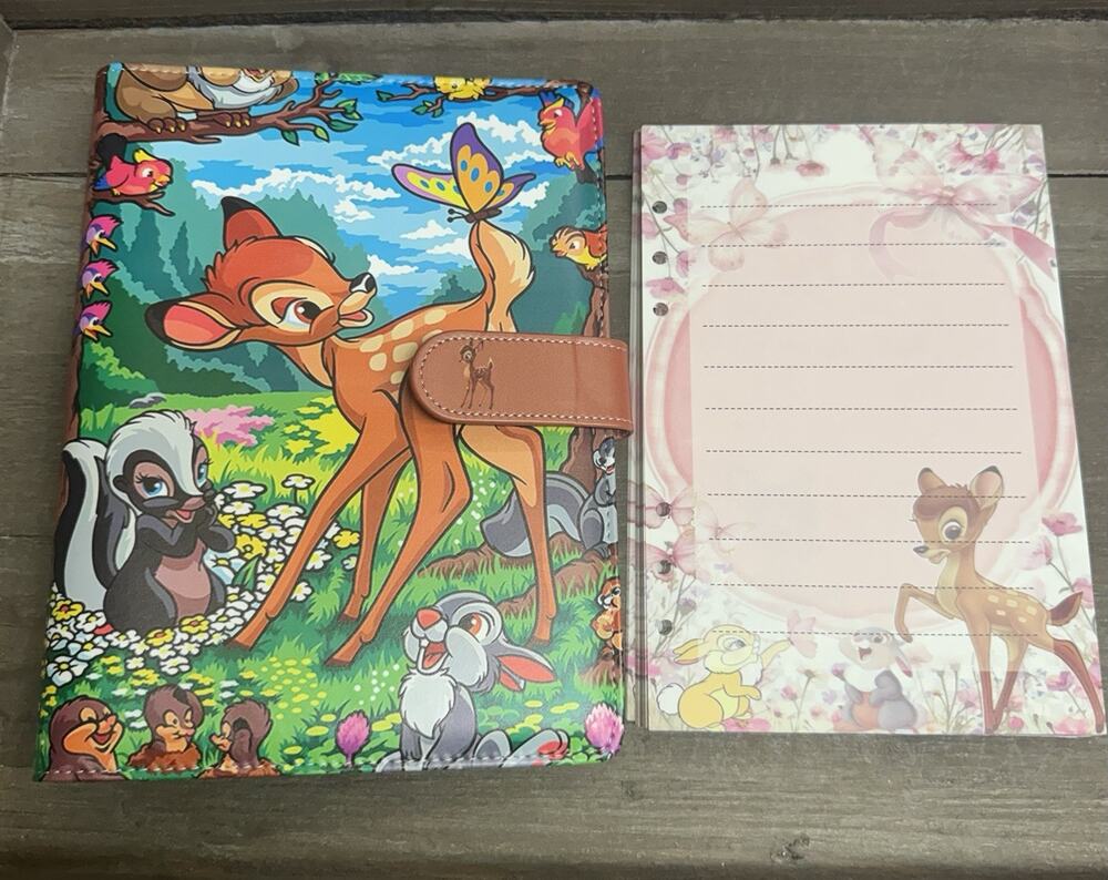 Bambi Size A5 Binder and matching paper